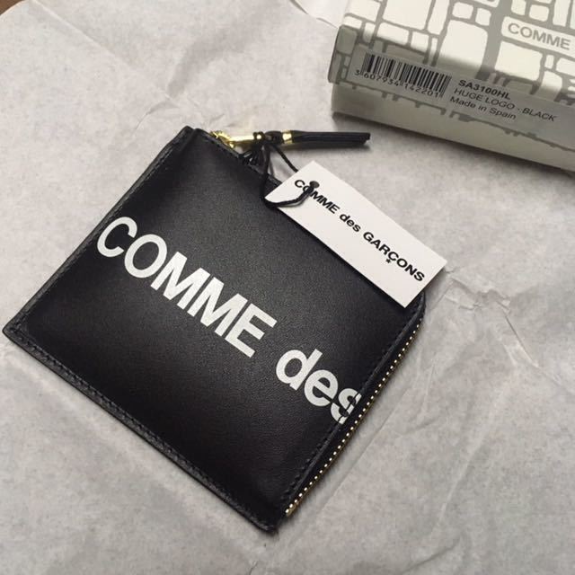 BLACK COMME DES GARONS WALLET コムデギャルソン 財布 ウォレット 黒 ブラック ギャルソン_画像1