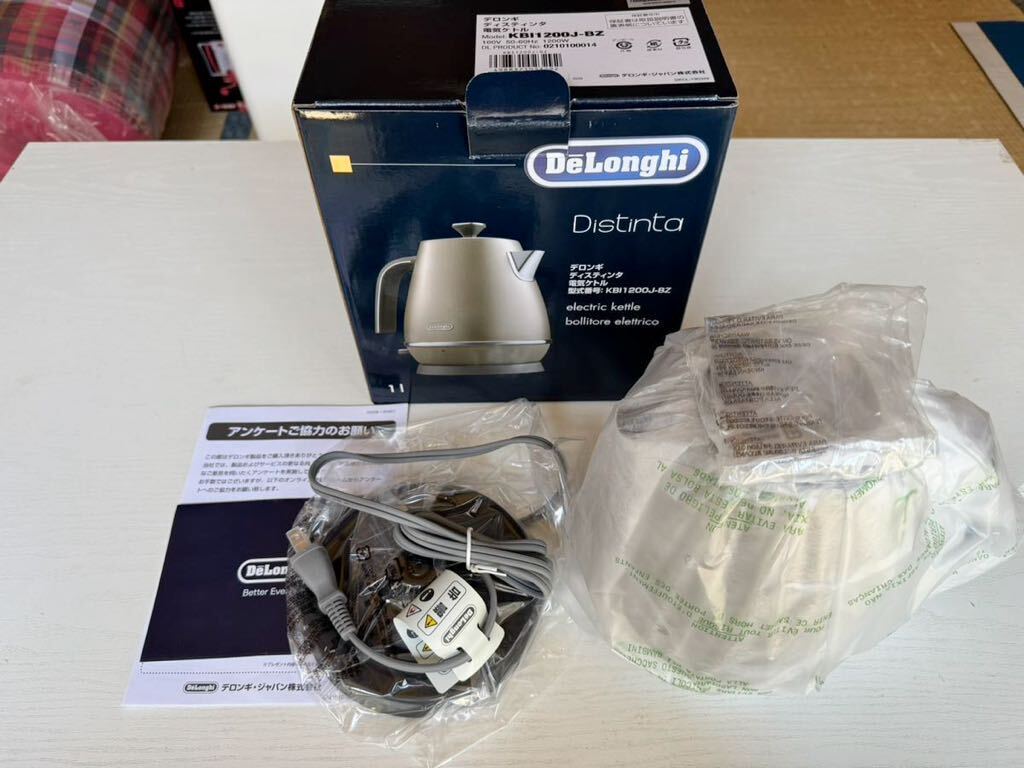 ( unused goods ) DeLonghite long gi electric kettle KBI1200J-BZte long gi Aiko na electric kettle 