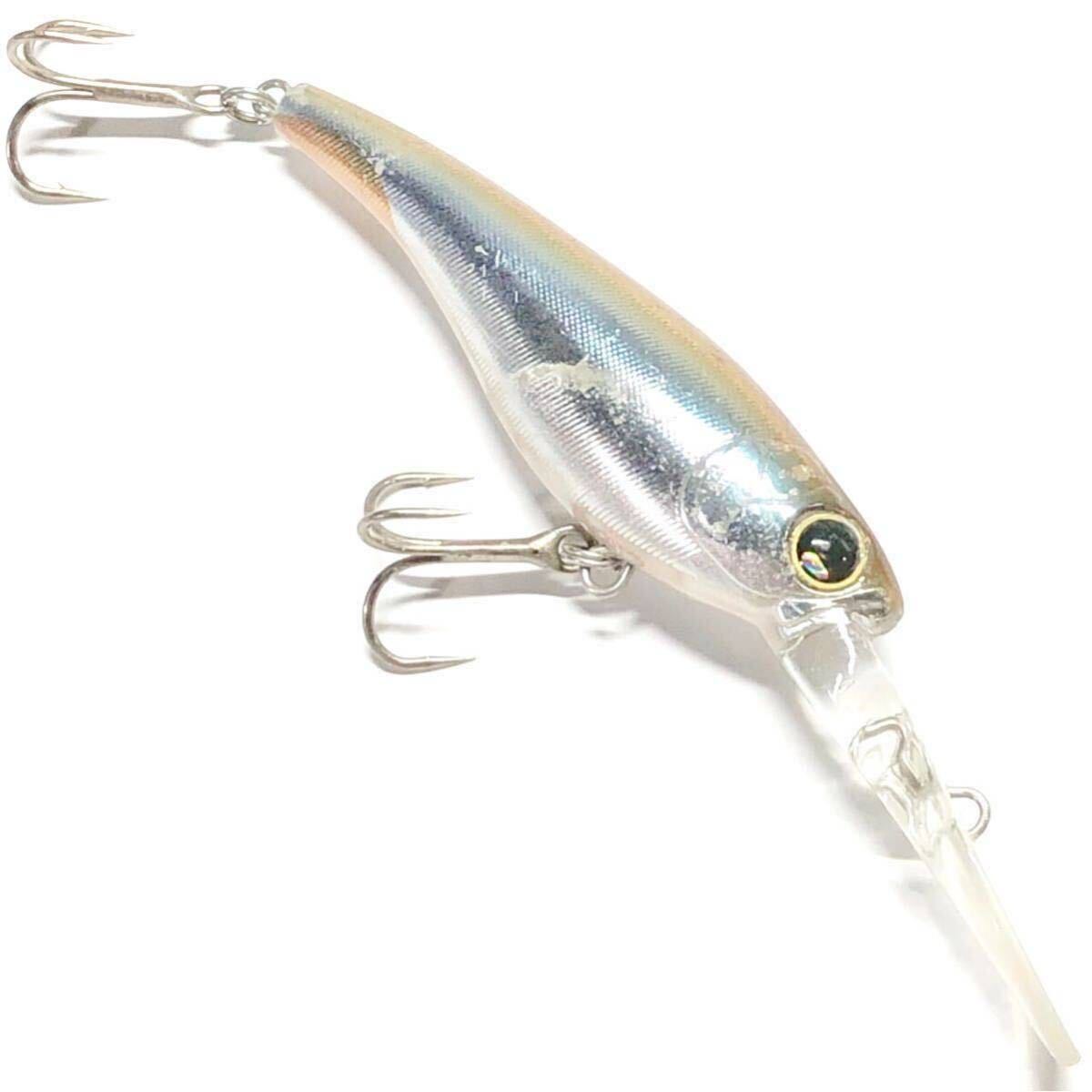 【廃盤色】パブロシャッド 59SP #103 フラッシュワカサギ SHIMANO シマノ Bantam バンタム ハードルアー シャッド Bantam Pavlo Shad 59SP_画像2