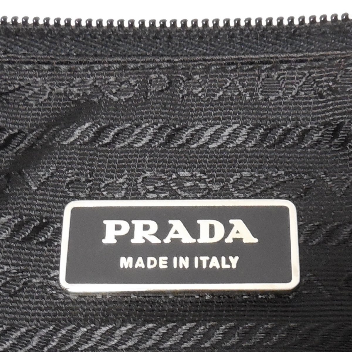 1円スタート プラダ ウエストポーチ テスート ブラック BM0010 PRADA_画像8