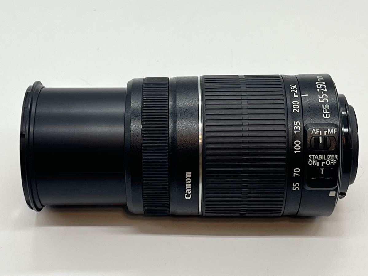 ★美品★ キャノン CANON EF-S 55-250mm F4-5.6 IS Ⅱ ★前後キャップ付★ #1052 #1050 #B88_画像6