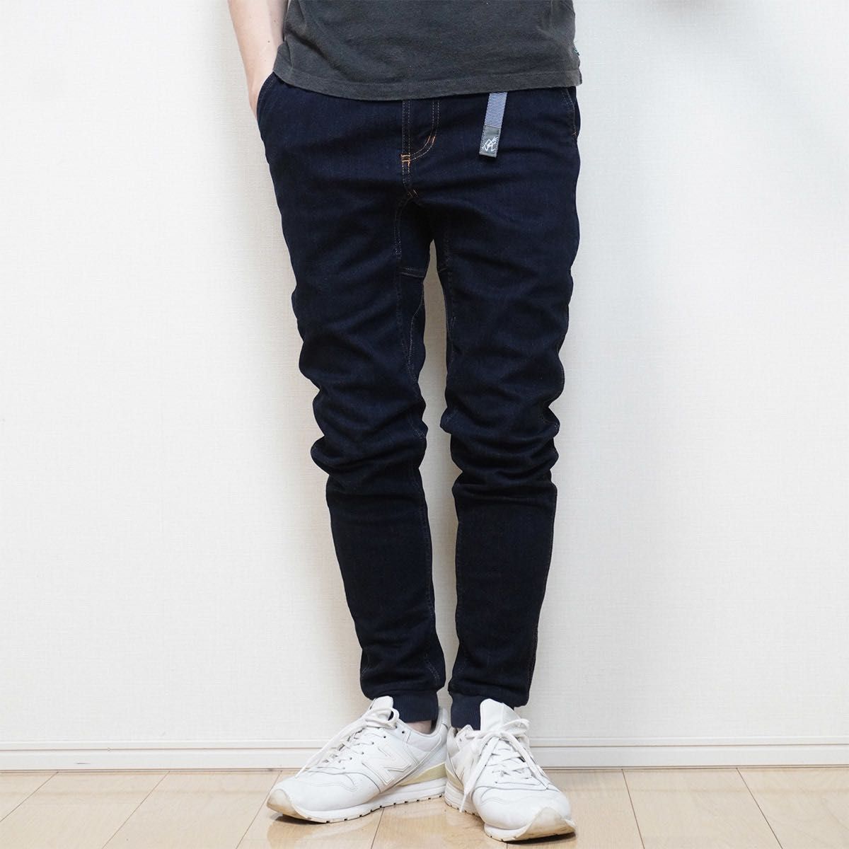 GRAMICCI × OSHMAN'S 別注 DENIM NN RIB PANTS Ｍ ONEWASH グラミチ オッシュマンズ 