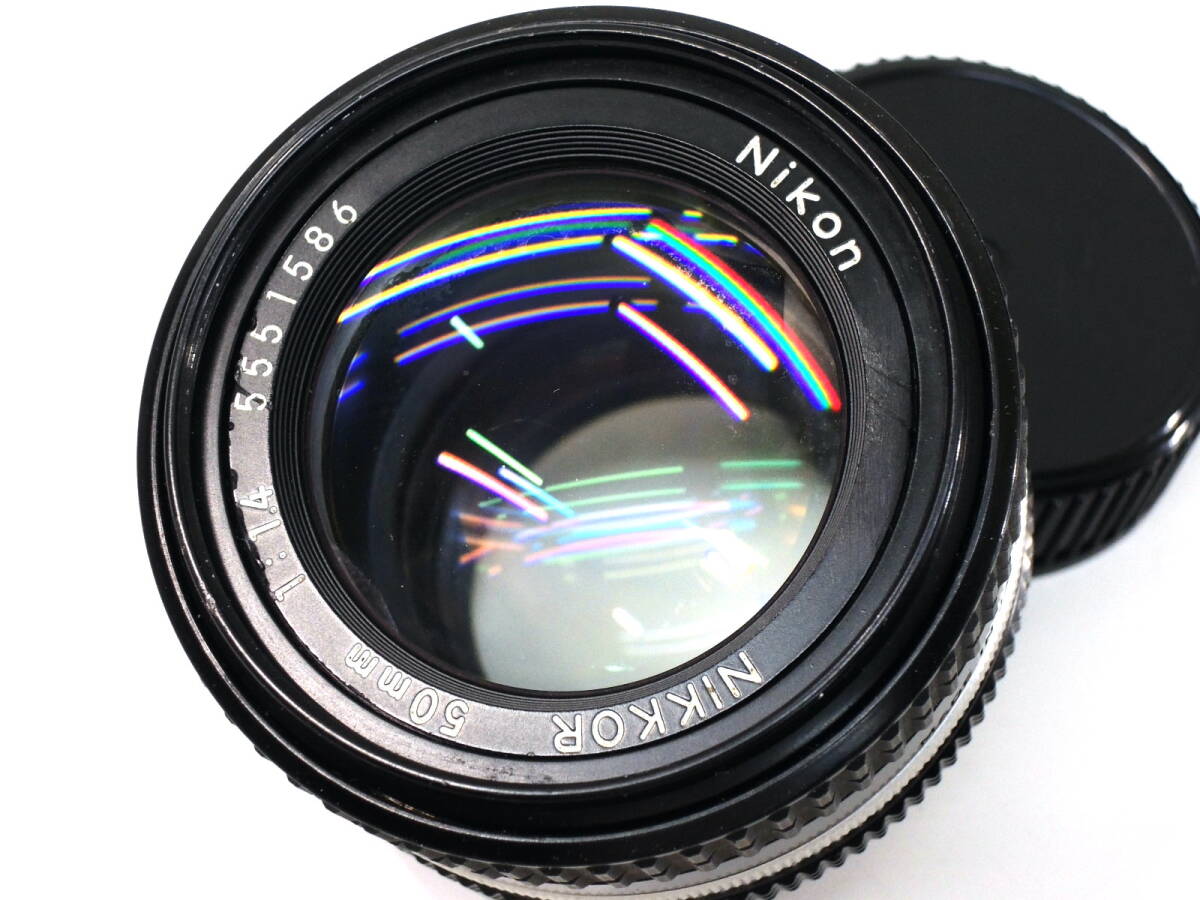 NIKON Ai-s NIKKOR 50mm f1.4 AIS ニコン ニッコール レンズθ_画像2