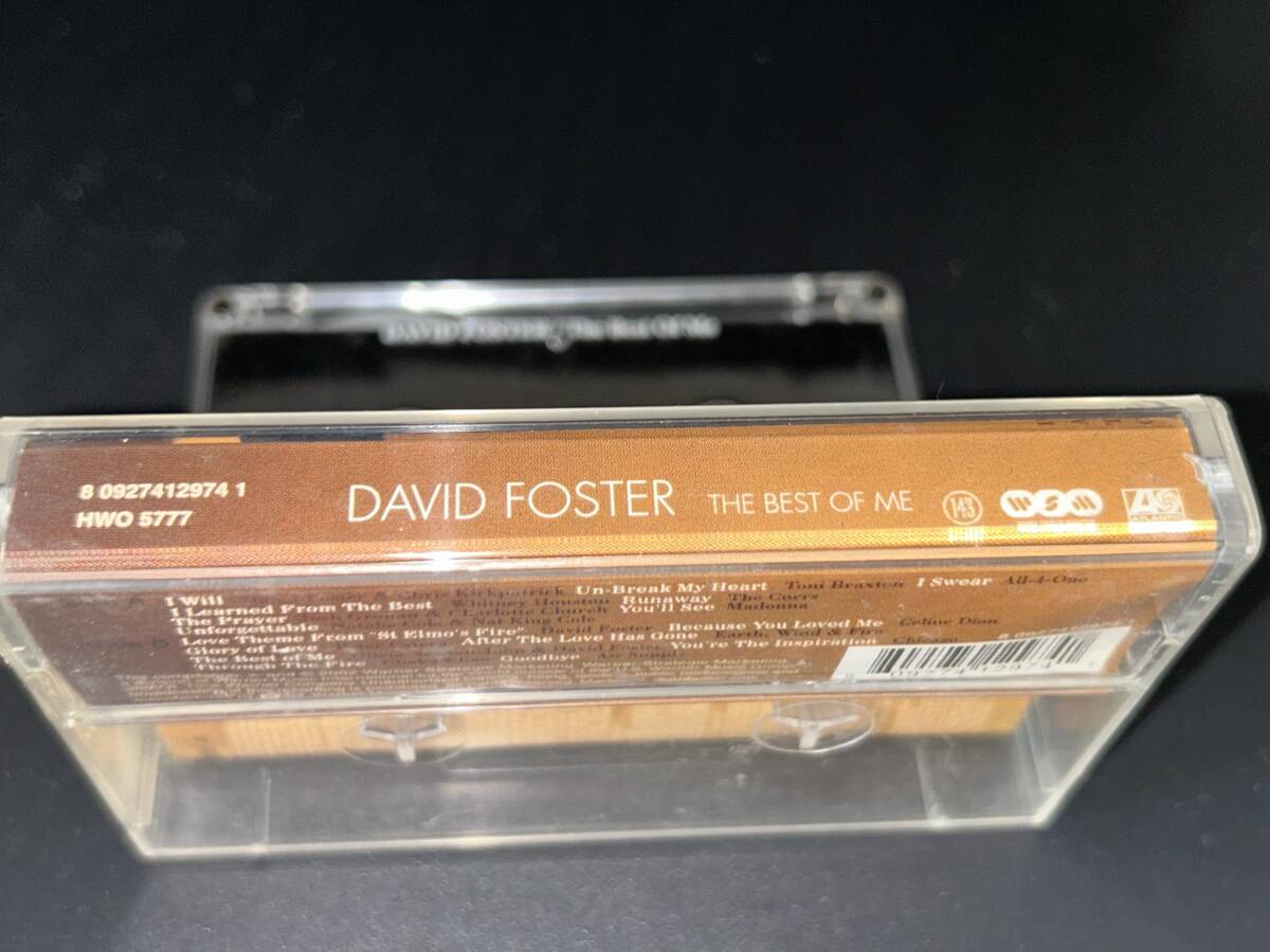 David Foster / The Best Of Me 輸入カセットテープ_画像5