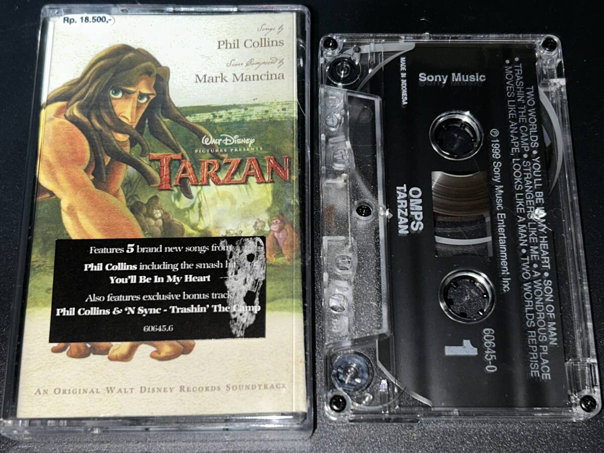 Tarzan サウンドトラック 輸入カセットテープ の画像1