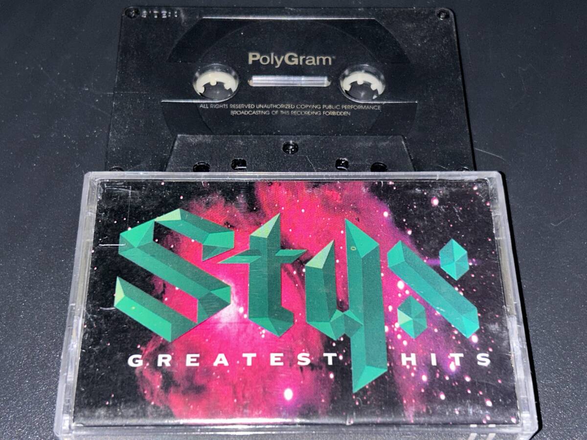 Styx / Greatest Hits 輸入カセットテープの画像1
