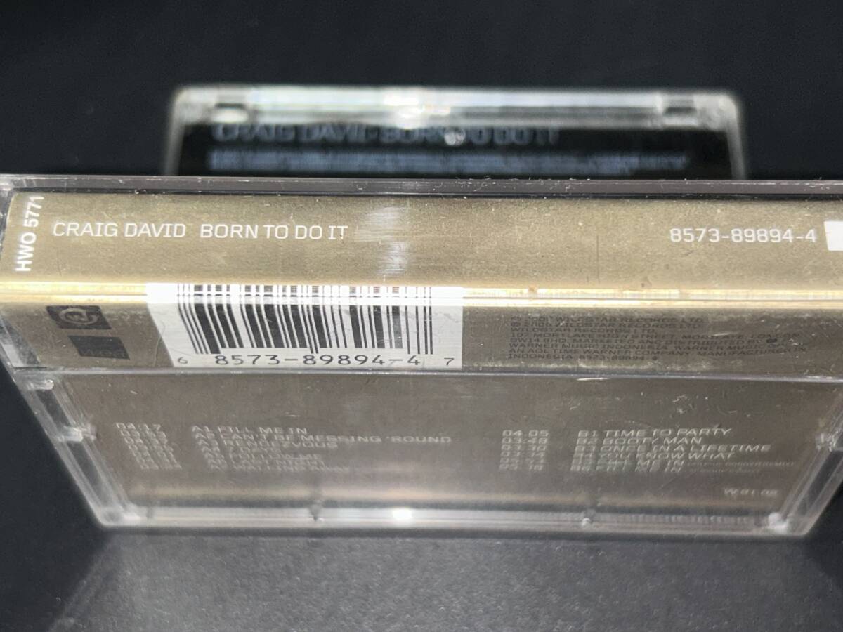 Craig David / Born To Do It 輸入カセットテープの画像3