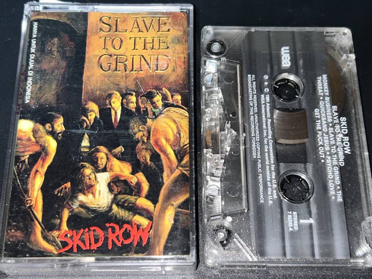 Skid Row / Slave To The Grind 輸入カセットテープ 難ありの画像1