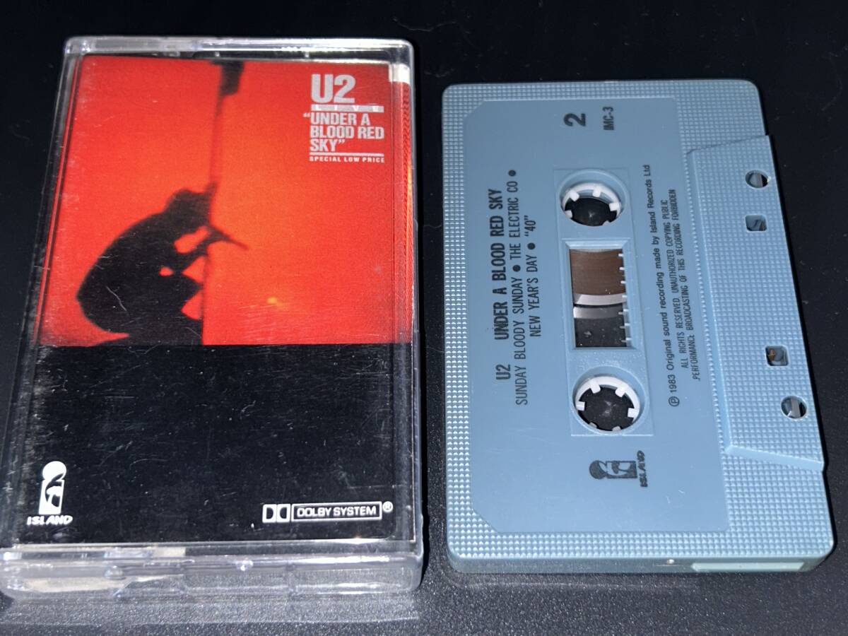U2 / Live - Under A Blood Red Sky 輸入カセットテープの画像1