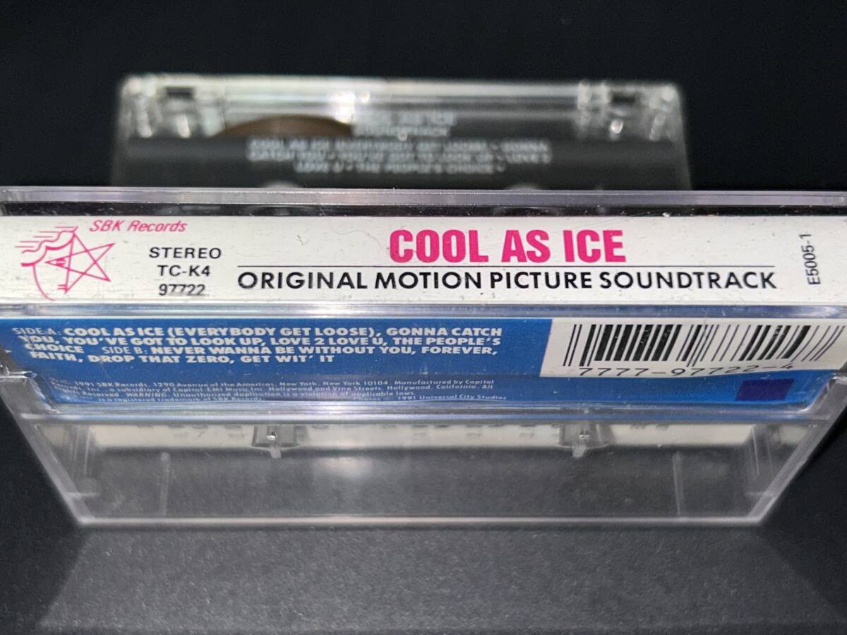 Cool As Ice サウンドトラック 輸入カセットテープの画像3