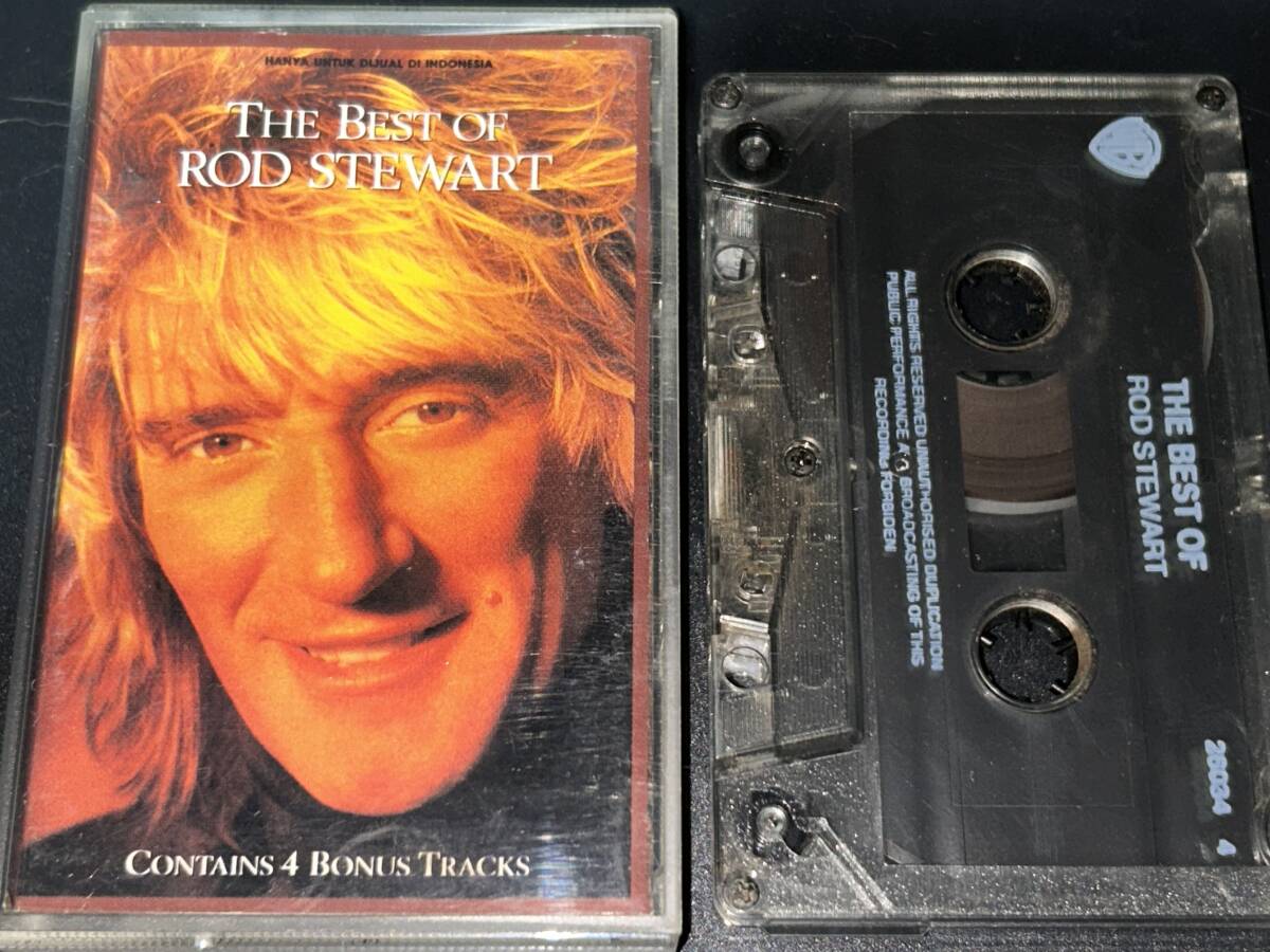 Rod Stewart / The Best Rod Stewart import cassette tape 