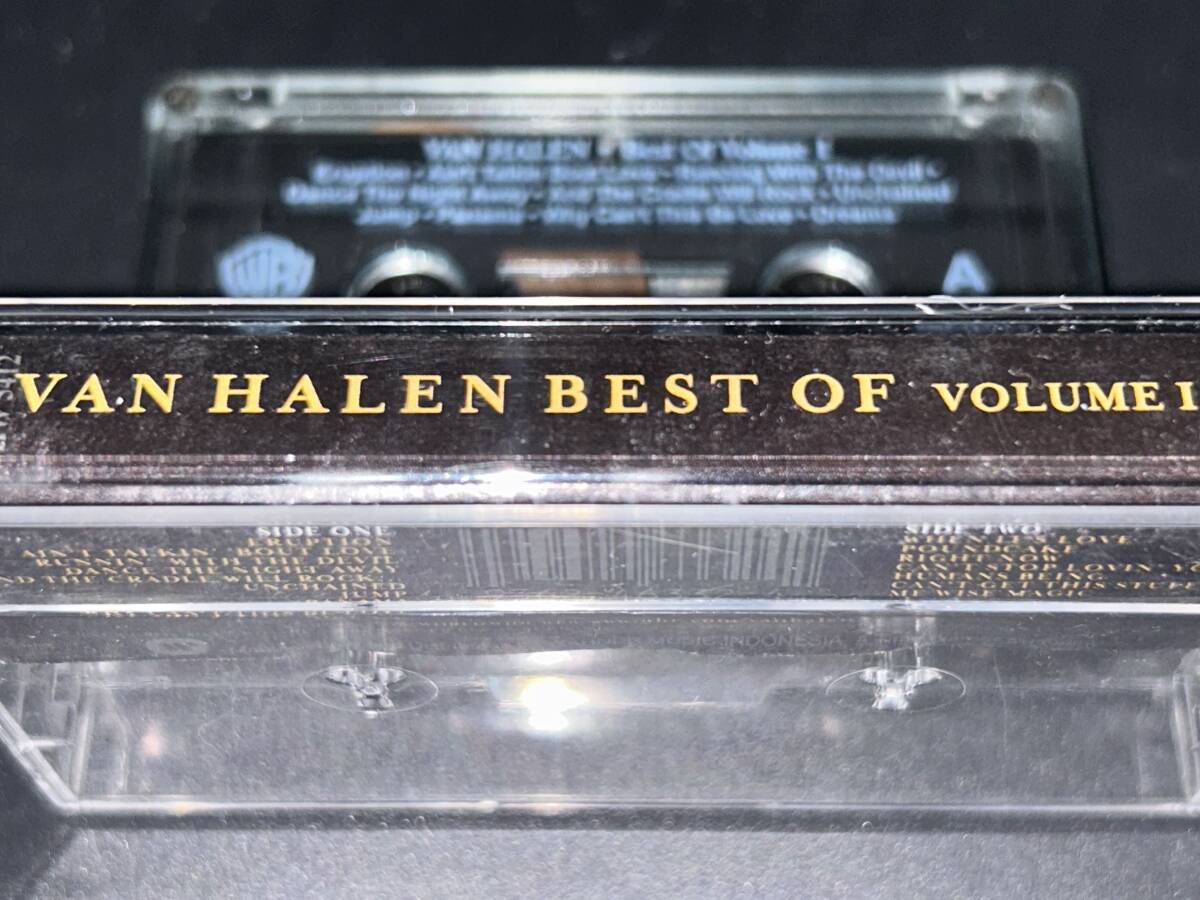 Van Halen / Best Of Volume 1 輸入カセットテープの画像3