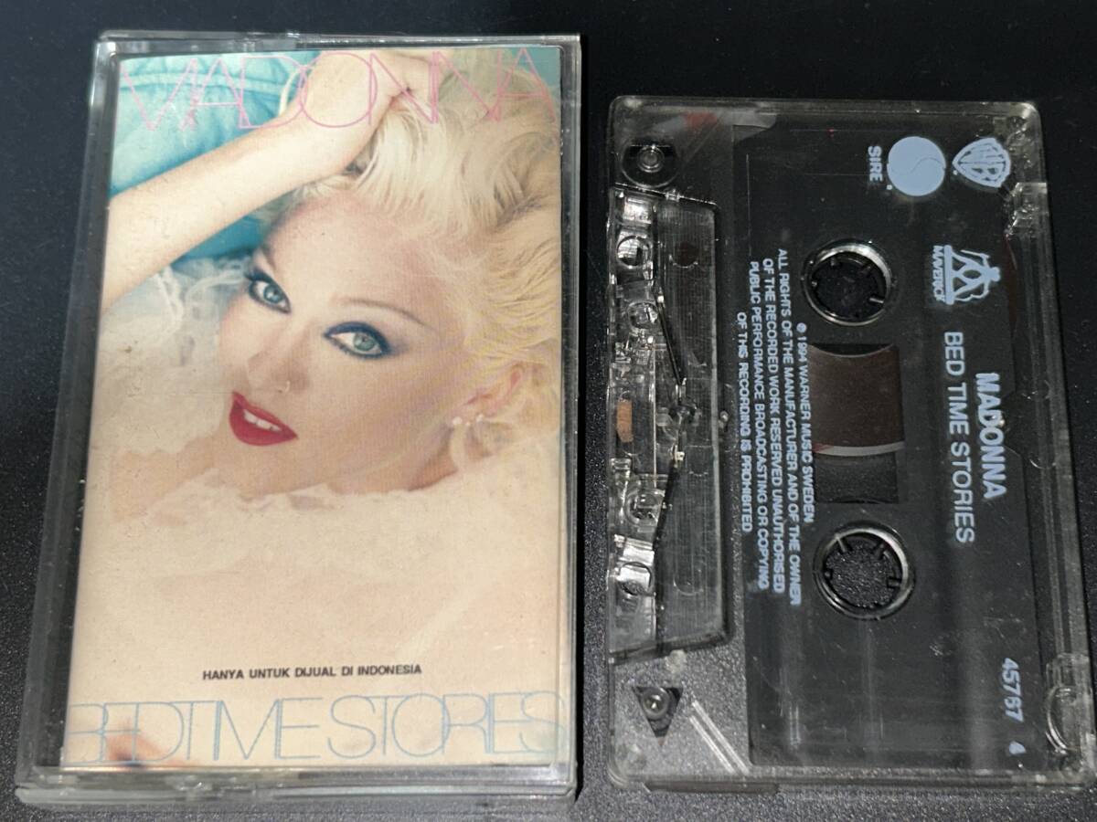 Madonna / Bedtime Stories import cassette tape 