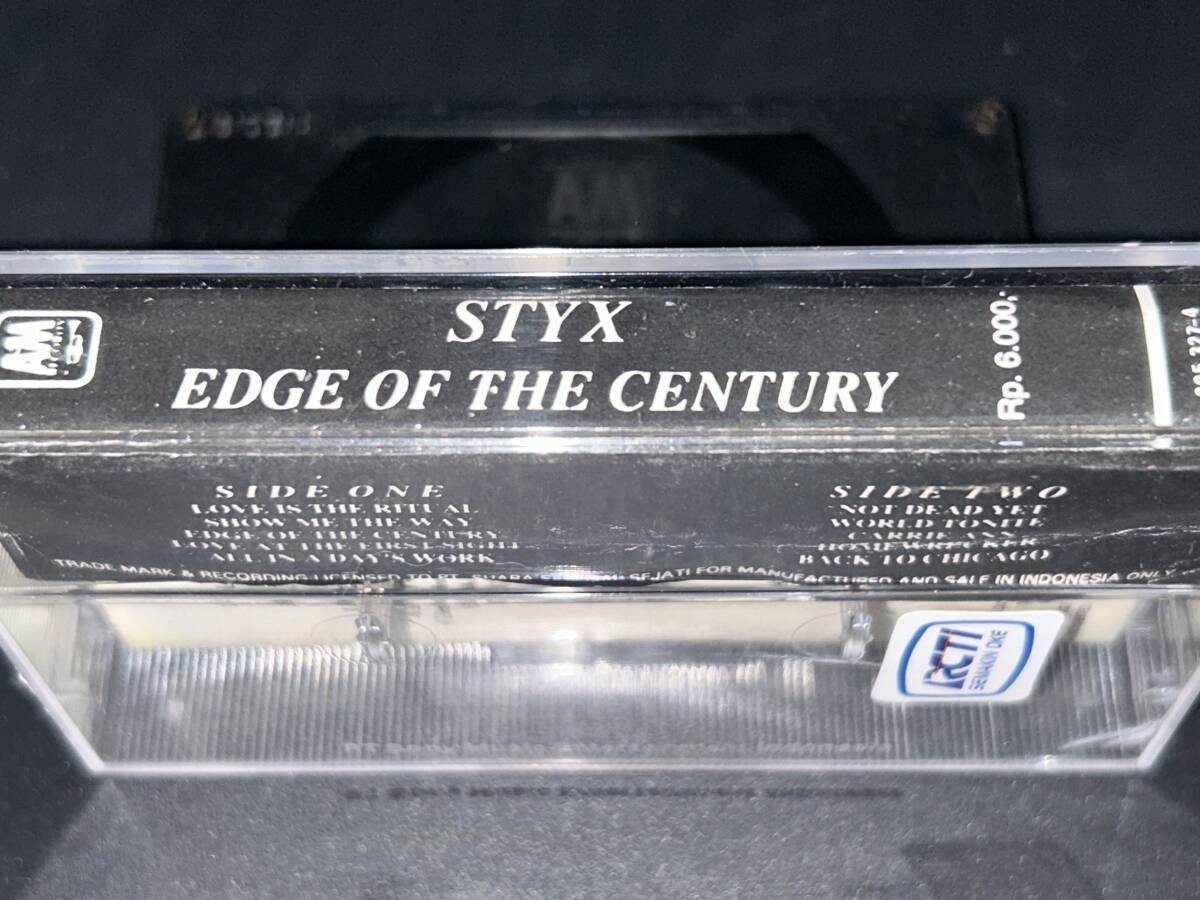 Styx / Edge Of The Century 輸入カセットテープ_画像3