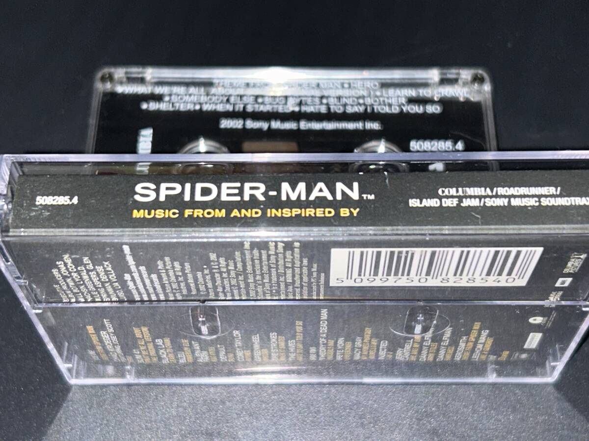 Spider-Man サウンドトラック　輸入カセットテープ_画像3