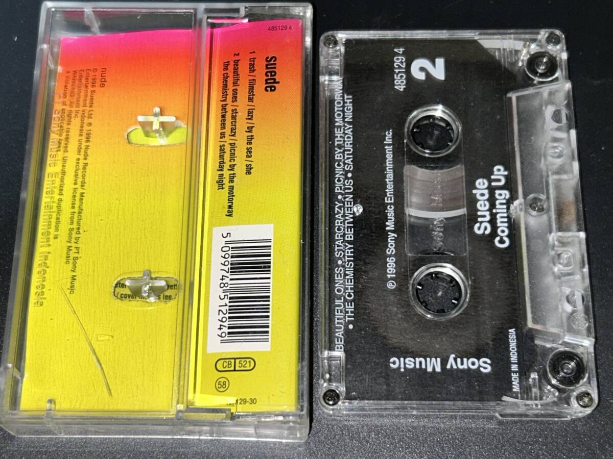Suede / Coming Up import cassette tape 
