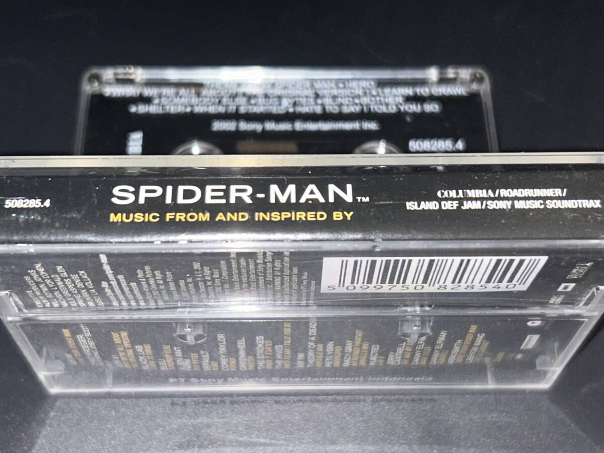 Spider-Man soundtrack import cassette tape 