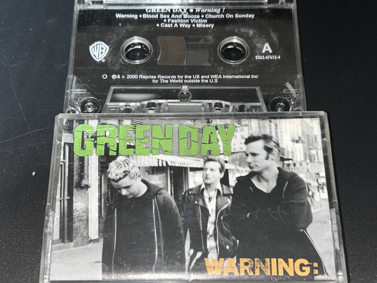 Green Day / Warning: 輸入カセットテープ_画像1