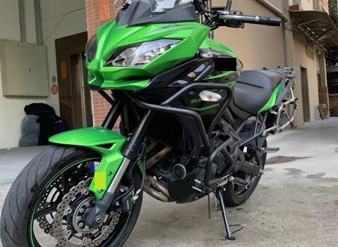 カワサキ Versys 650 エンジンガード フロント　KLE650 Versys650 2015-2019【en-ver650-a】_画像5