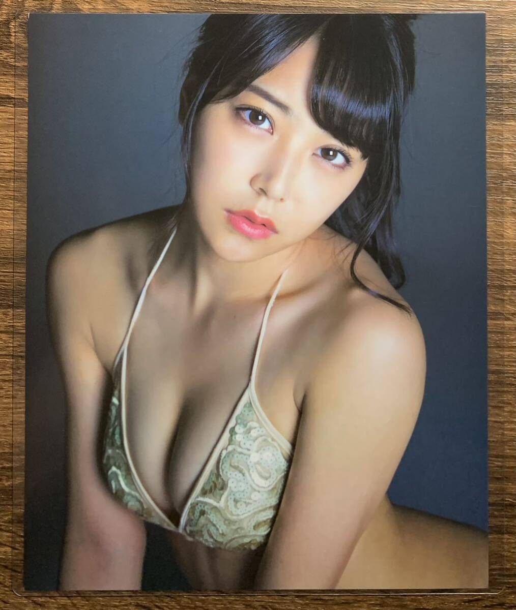 【厚手ラミネート加工】白間美瑠　水着　A4変サイズ　雑誌切り抜き 9ページ　BUBKA 2016 07【グラビア】-d15 0517_画像2