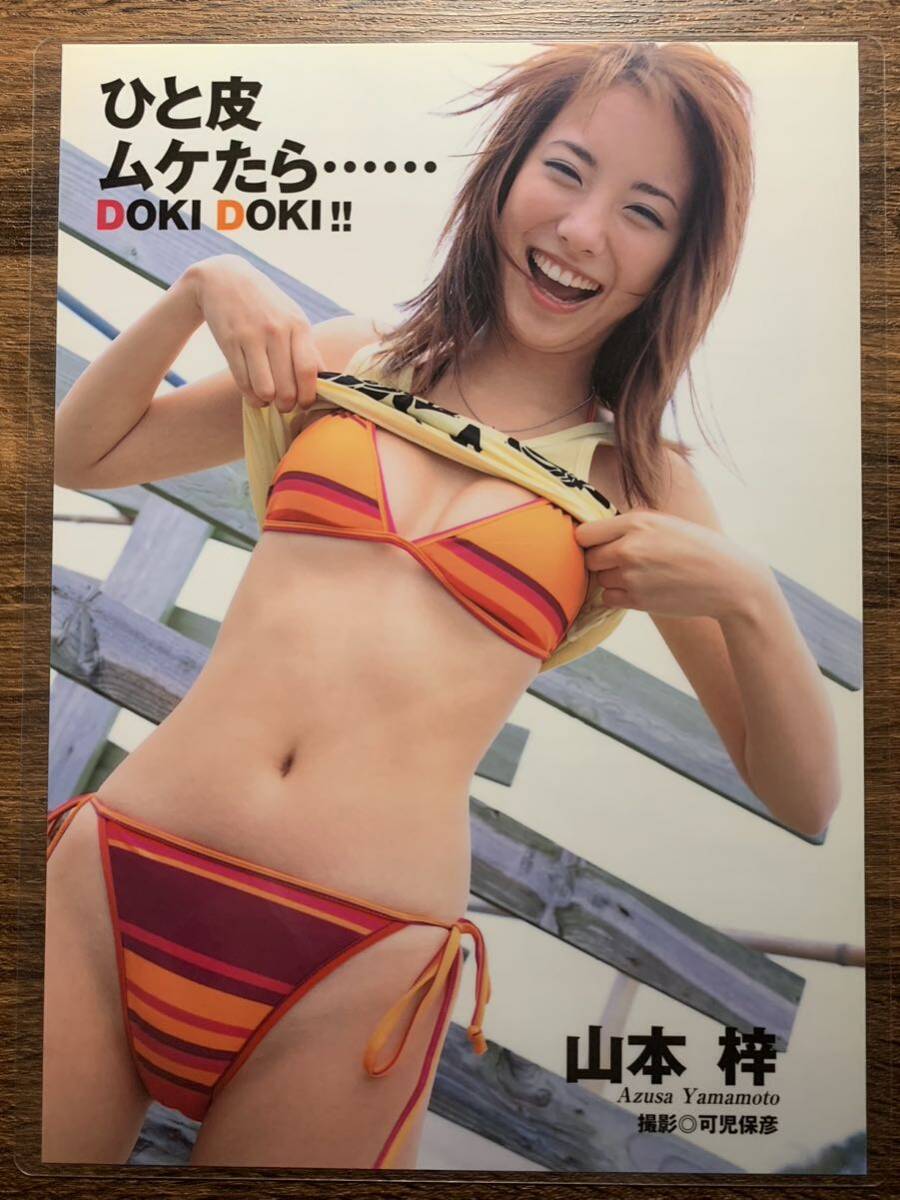 [ толстый ламинирование обработка ] Yamamoto . купальный костюм A4 менять размер журнал вырезки 7 страница 2003 08[ gravure ]-i14 0510
