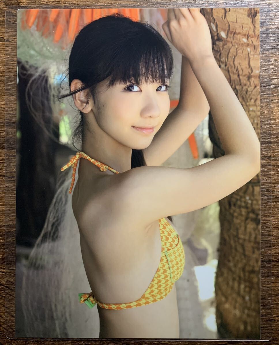 [ толстый ламинирование обработка ] Kashiwagi Yuki AKB48 купальный костюм A4 менять размер журнал вырезки 6 страница Friday 2010 04 16[ gravure ]-f6