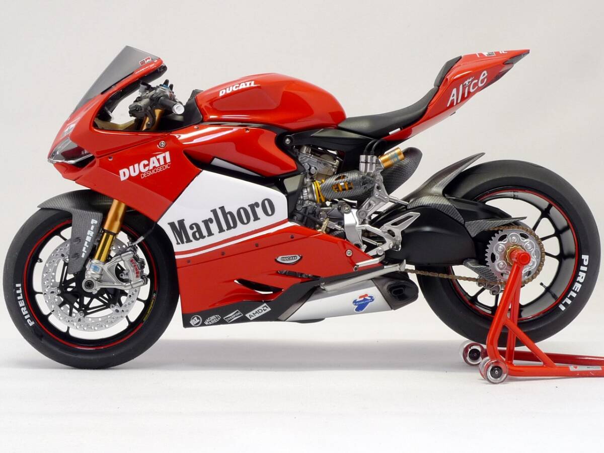  Tamiya *1/12* Ducati 1199paniga-re* спорт пробег specification * custom цвет * конечный продукт 