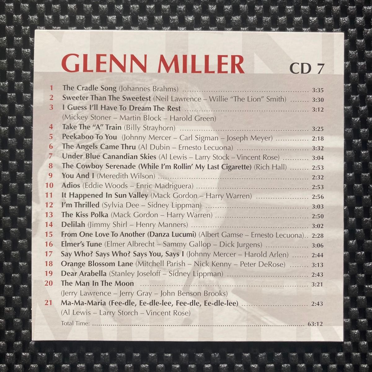 【輸入盤CD】Glenn Miller / In The Mood［10枚組］グレン・ミラー