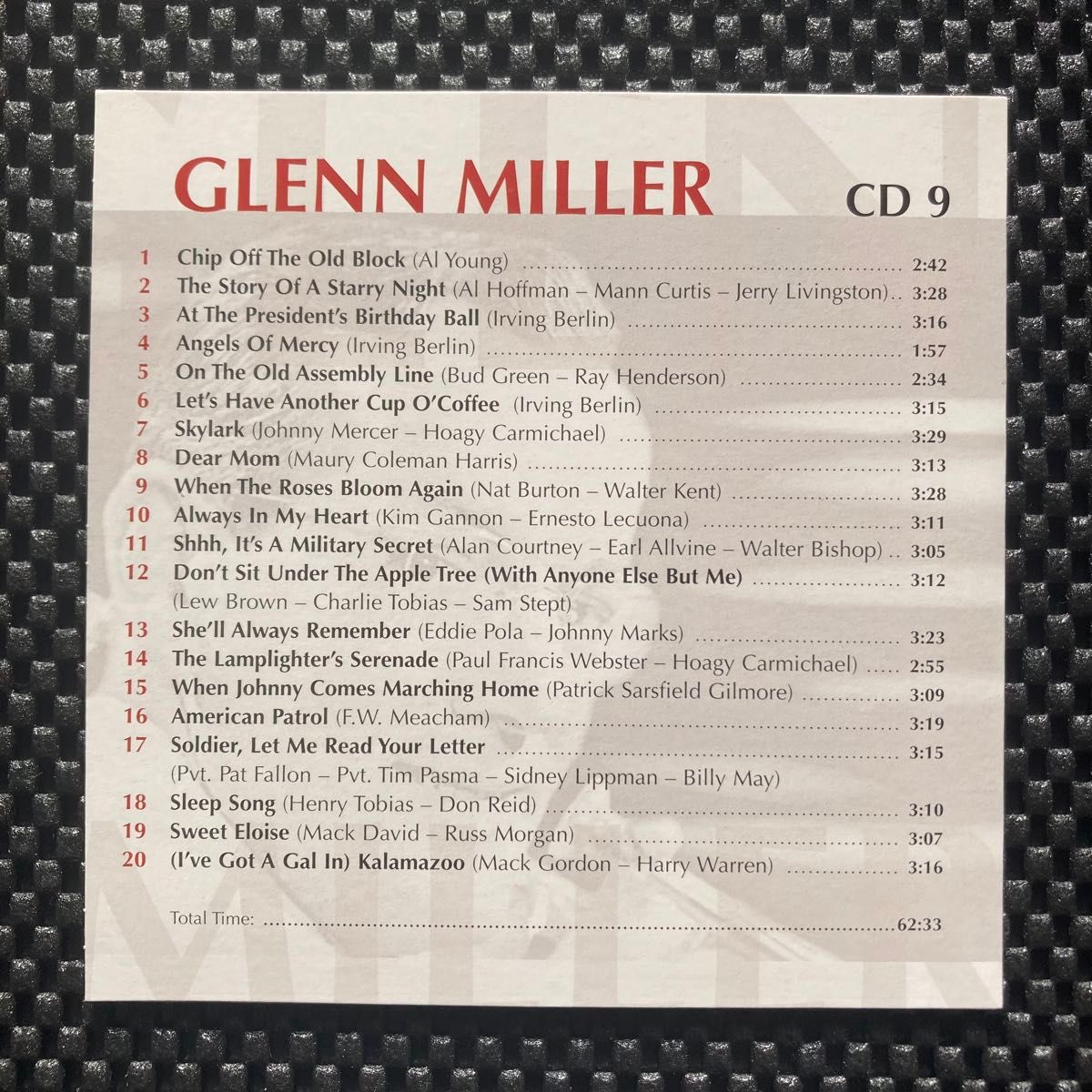 【輸入盤CD】Glenn Miller / In The Mood［10枚組］グレン・ミラー