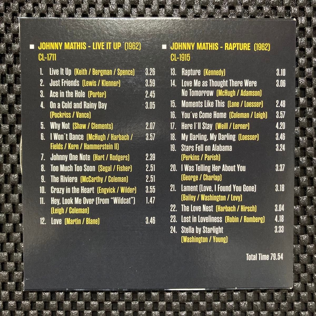 【輸入盤CD】Johnny Ray & Johnny Mathis /2 Great American Pop〜［10枚組］
