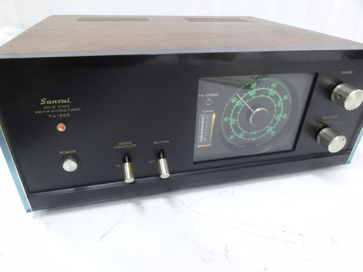 〈SANSUI〉　サンスイ　ステレオチューナー　TU-666_画像1