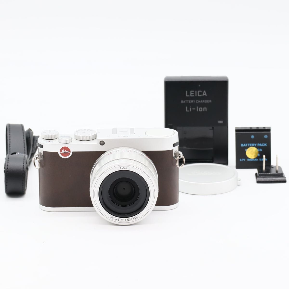Leica X (typ 113) 16.5MP デジタルカメラ 3インチTFT液晶 (シルバー)