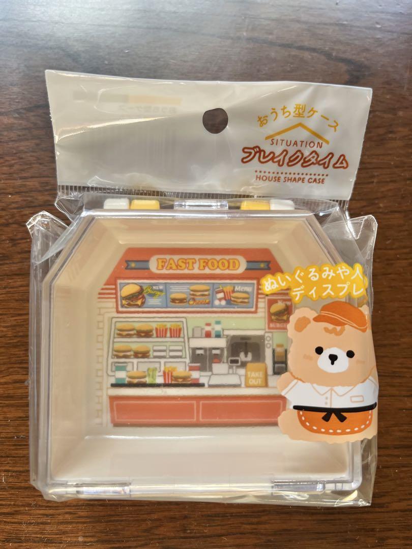 おうち型 ケース 新品おままごと ディスプレイ 人形ドール オブジェ置物 ガチャ食玩 ぬい活 ドル活 ミニチュア ドールポーチ ラッピング_画像6