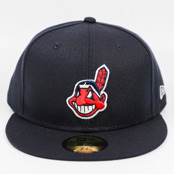 3495 MLB Cleveland Indians クリーブランド インディアンス 野球帽子 NEWERA ニューエラ キャップ_画像2