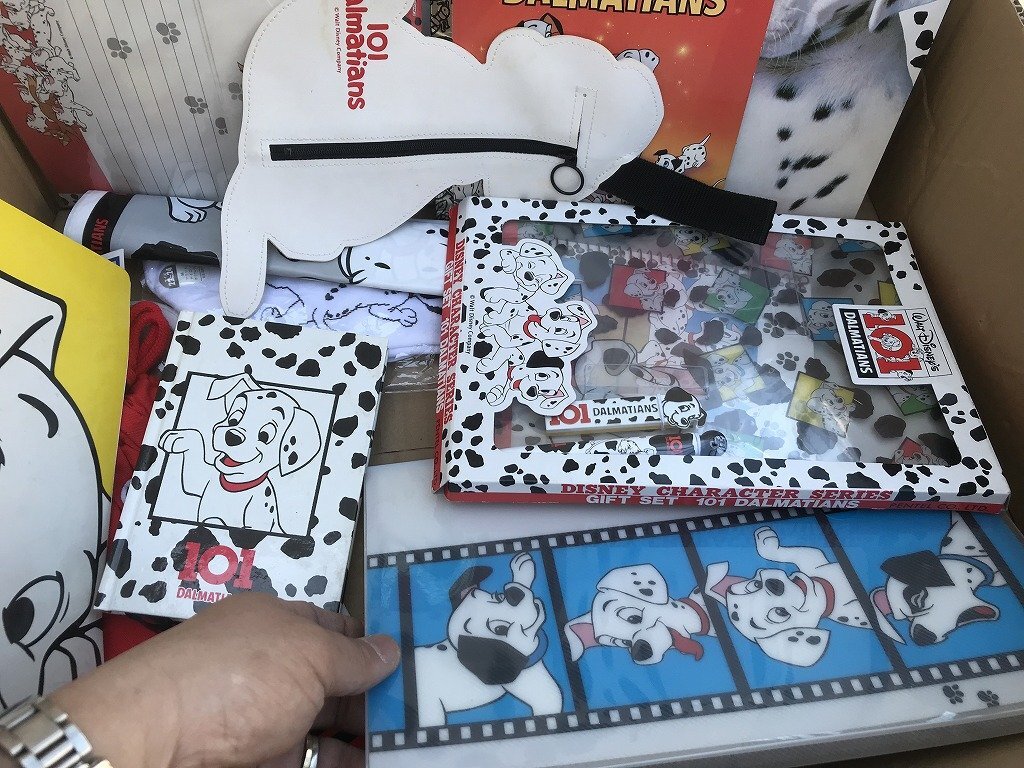* 3 [ almost new goods ] together 101 Dalmatians disney Disney dog goods character that time thing Vintage vintage