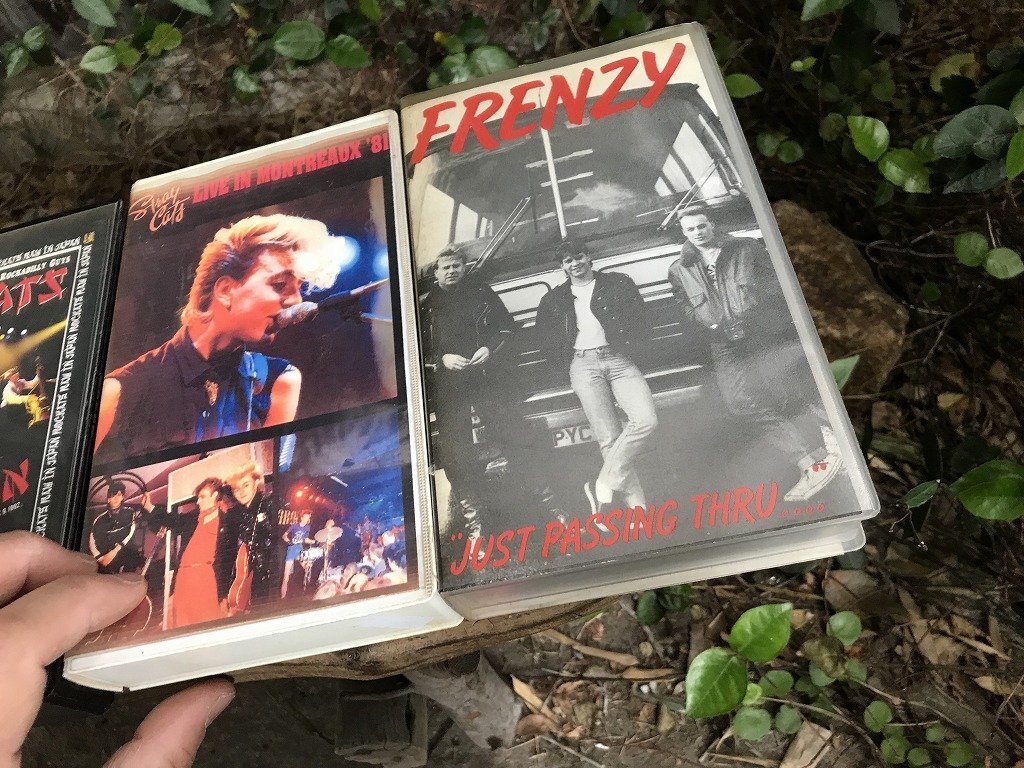 ★　希少　ロカビリー　パンク　rock　VHS　ビデオテープ　ROCKATS　ロカッツ　サイコビリー　初期　straycat's　FRENZY　ストレイキャッツ_画像3