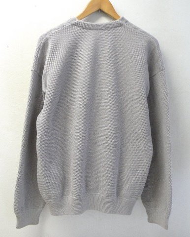 *Crepusculekreps cue ru2201-002 deer. . cotton knitted cardigan gray series size 1