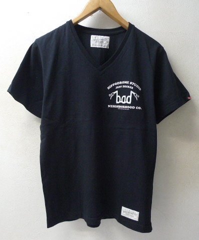 ◆NEIGHBORHOOD ネイバーフッド バイカー Tシャツ 黒 サイズM_画像1