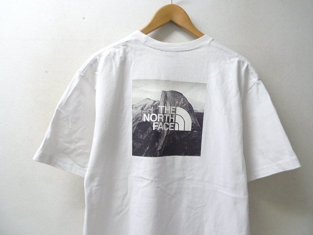 ◆国内正規 ノースフェイス XL マウンテン フォト S/S Pictured Square Logo Teeロゴ Tシャツ 　白　サイズXL NT32036_画像4