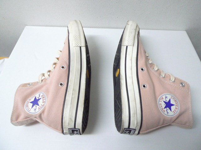 ◆CONVERSE ALL STAR オールスター アディクト Addict chuck taylor HI チャックテイラー スニーカー サイズ 8.5 薄ピンク_画像6