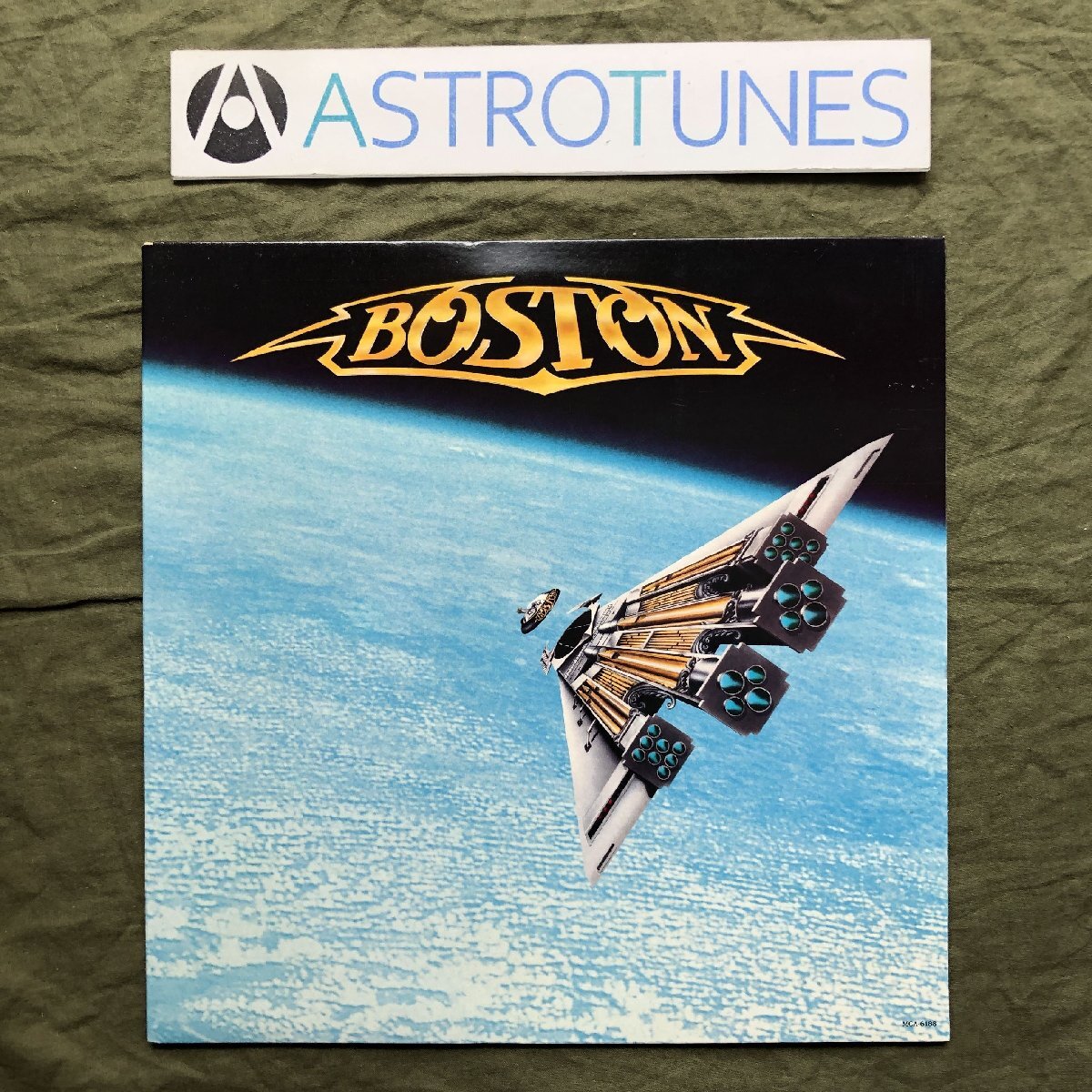 傷なし美盤 MASTERDISK刻印 1986年 MCA-6188 米国 本国オリジナルリリース盤 ボストン Boston LPレコード Third Stage: Tom Scholz_画像1