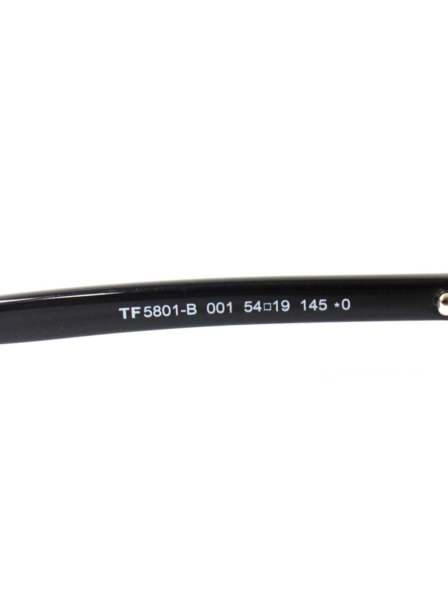 トムフォード TF5801-B メガネ ブラック サーモントブローフレーム ブロー ITHI4J5STQNS_画像5