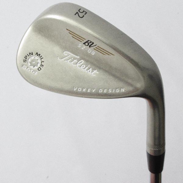 タイトリスト Vokey Vokey SPINMILLED SM4 ブラックニッケル ウェッジ Dynamic Gold 【52-08】 シャフト：Dynamic Gold_画像1