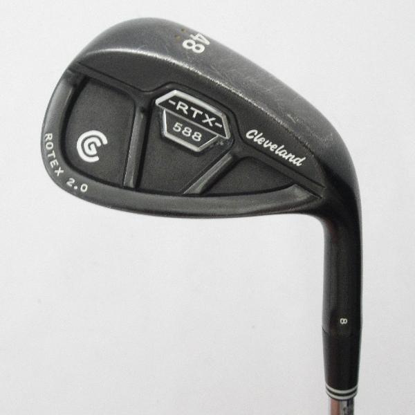 クリーブランド Cleveland Golf 588 RTX 2.0 CB BLACK SATIN ウェッジ N.S.PRO 950GH 【48-08】 シャフト：N.S.PRO 950GH_画像2