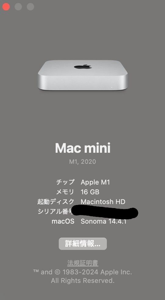 【最終値下】Apple Mac Mini M1 2020 16GB 1TB 元箱あり