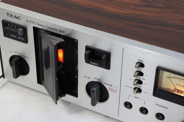 TEAC A-400 カセットデッキの画像4