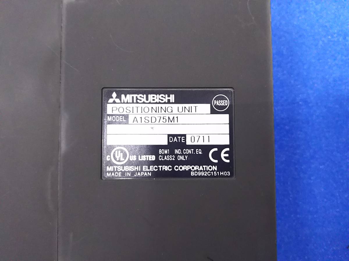 お急ぎの方大歓迎】 A1SD75M1 即日発送 クリーニング済 PLC 三菱電機