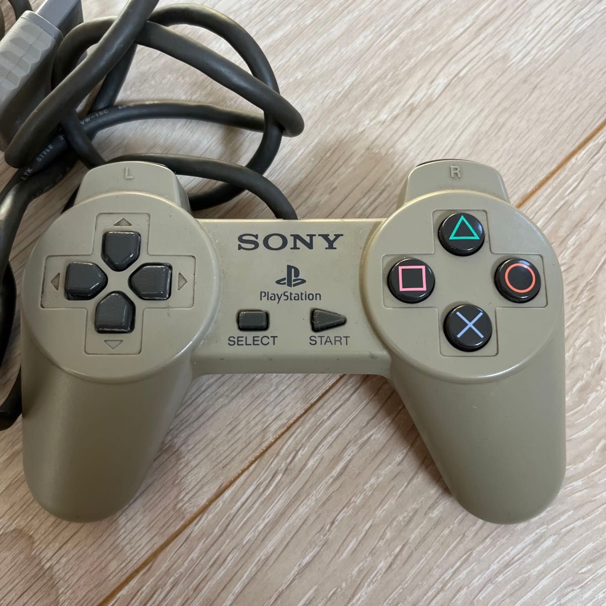 SONY PS2 アナログコントローラー　グレー