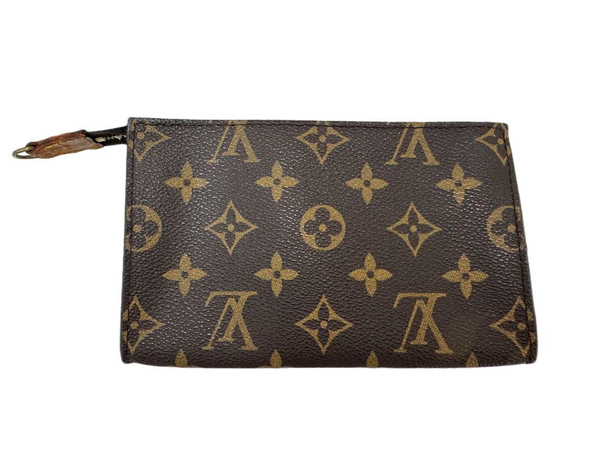 三639☆【中古品】LOUIS VUITTON ルイヴィトン AR0916 バケットPM用 付属ポーチ モノグラム☆の画像2