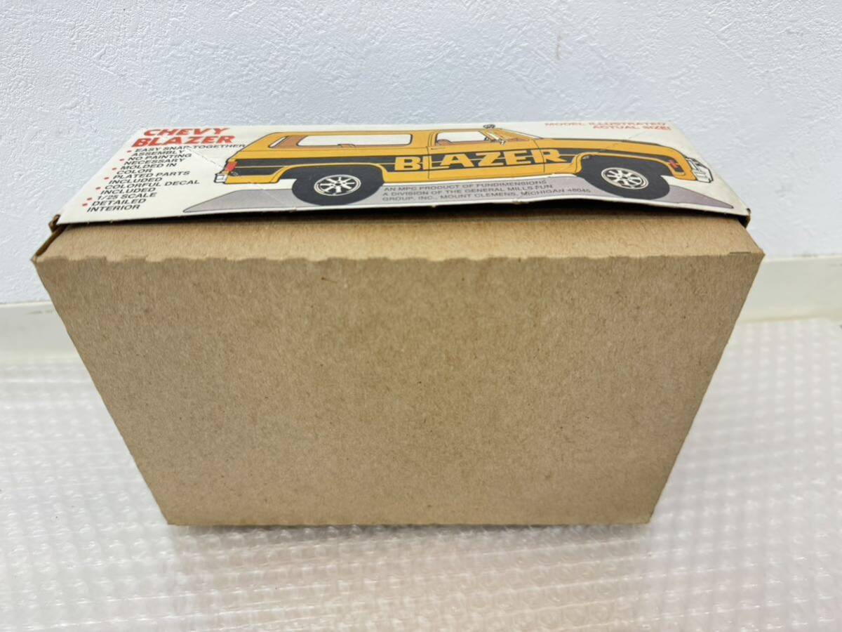 三729☆【未組立】mpc プラモデル 1/25 スーパースナップ CHEVY BLAZER 当時物 希少品 レア欲しい_画像6